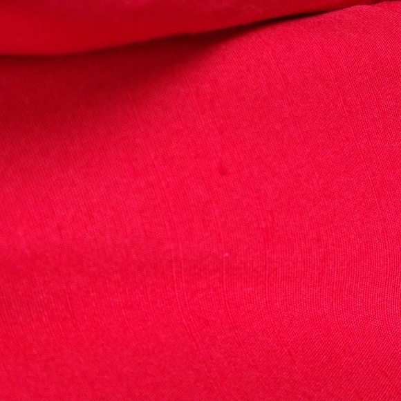 Tina Barrie Vintage Red V-Neck Button Front Long Sleeve Classic Length Blazer - Picture 11 of 12